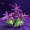 Plantes artificielles pour aquarium assorties