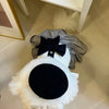 Elegant Lace Bow Dog Dress for Small Breeds