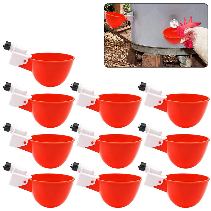 Automatic Poultry Waterer Cups (6-Pack)