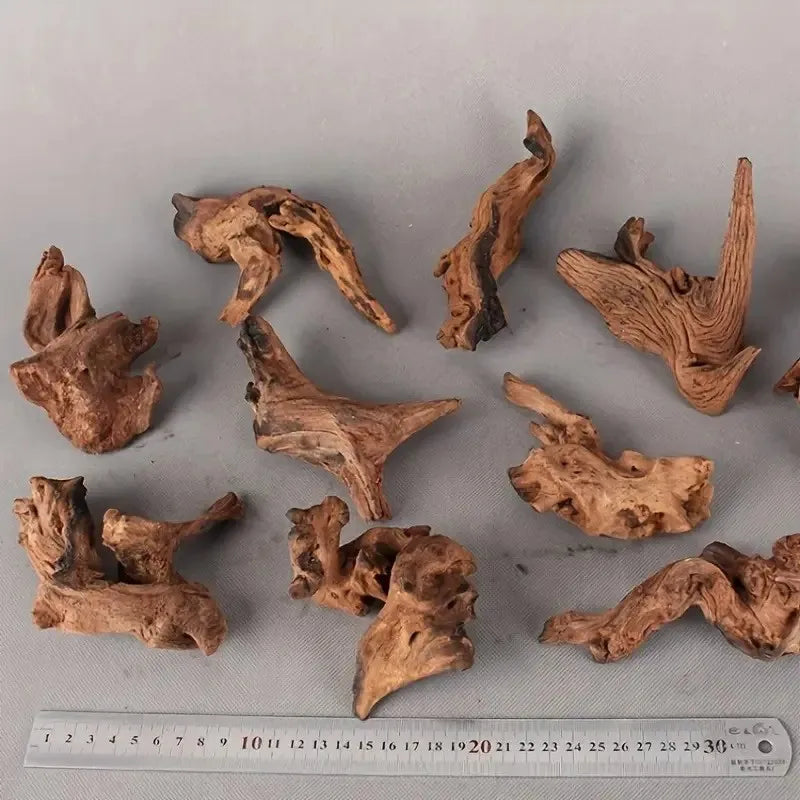 Micro Landscape Aquarium Decor Wood Branches 5-10cm - 3/6/9pcs