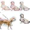 Transparent Waterproof Dog Raincoat for Medium to Large Dogs