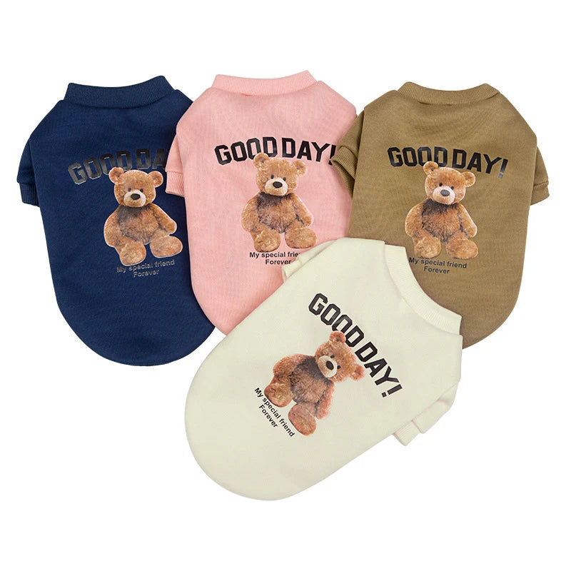 Chaqueta de Oso de Dibujos Animados para Mascotas