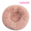 Lit Donut en Peluche Confortable pour Chat