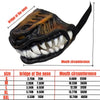 Scary Dog Muzzle Costume Mask with Fake Teeth