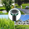 Solar Powered Ultrasonic Pest Repeller for Yard and Garden