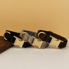 Personalisiertes Halsband, Geschirr & Leine Set mit abnehmbarem Fliegenknoten