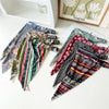 Boho Floral Print Cotton Triangle Hair Bandanas