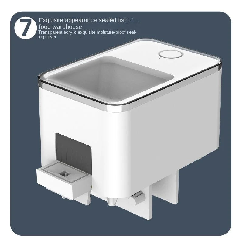 Smart WiFi Automatic Fish Feeder with App Control