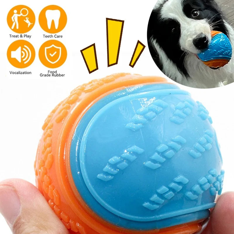 Weicher TPR-Squeaky-Hundeball