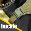 Tactical Dog Harness with Reflective Strips for Training and Outdoor Adventures