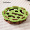 Labyrinthe Puzzle en Feutre Interactif pour Chat avec Clochette