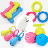 Durable Chew Toy for Small Dogs with Teeth-Cleaning Spikes