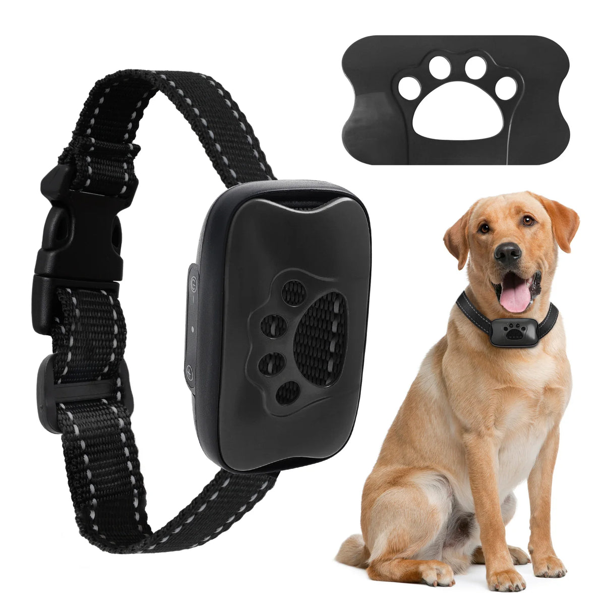 Rechargeable Waterproof Anti-Bark Training Collar for Dogs and Cats