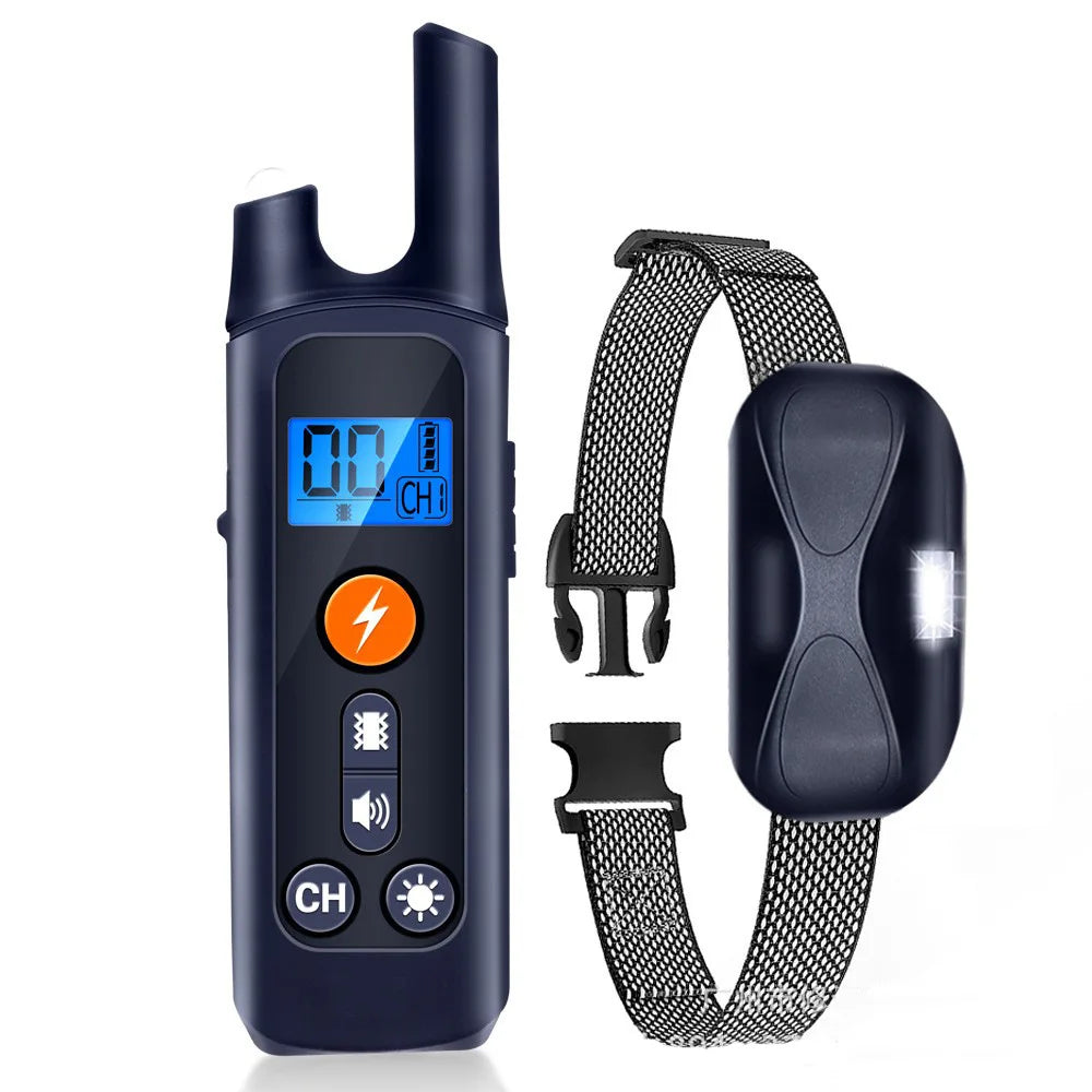 Waterproof Rechargeable Dog Training Collar with Remote Control