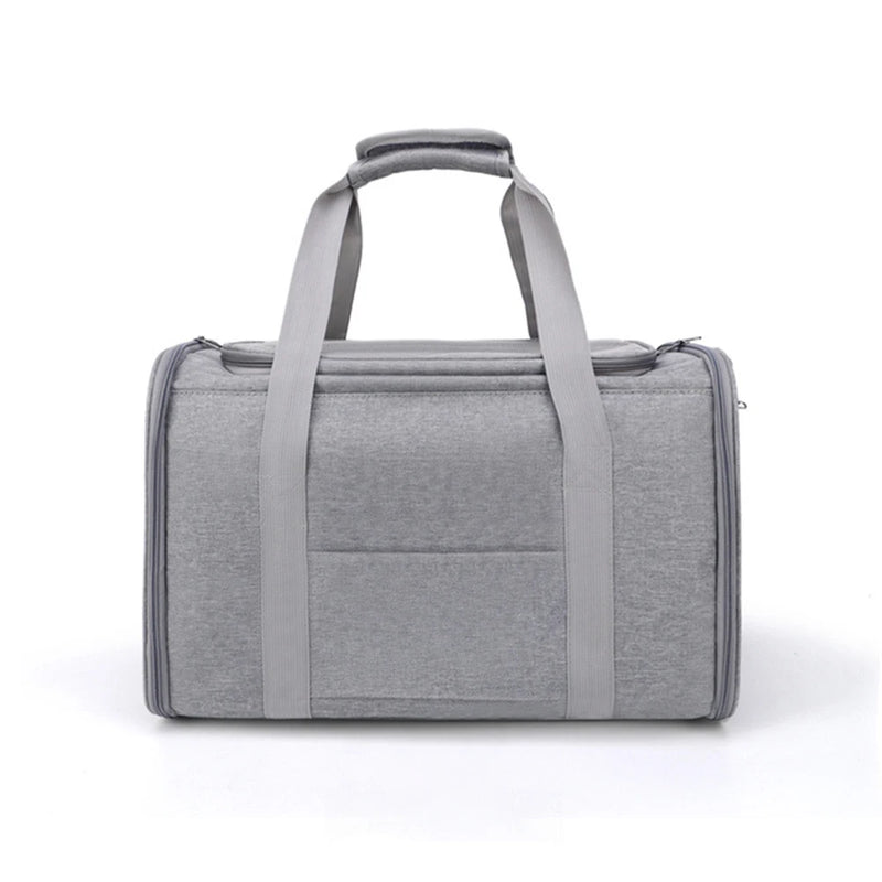 Transporteur pour animaux de compagnie souple et pliable pour chats & petits chiens