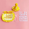Happy Birthday Pet Party Hat and Bib Set