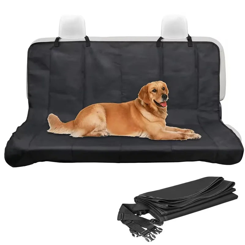 Foldable Car Dog Seat for Small Dogs – Portable Travel Booster with Safety Belt