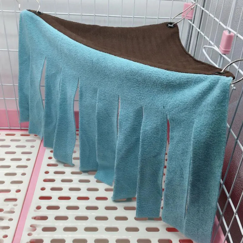 Hamac & Refuge Douillet en Peluche pour Petits Animaux