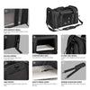 Soft-Sided Pet Carrier Backpack for Cats and Small Dogs