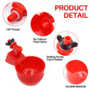 Automatic Poultry Waterer Cups (6-Pack)