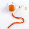 Interactive Rolling Cat Toy with Bird Sounds and Three Play Modes