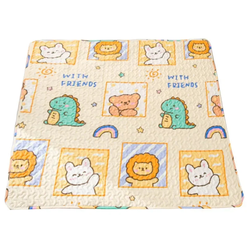Alfombrilla Antideslizante y Lavable para Perros: Ideal para Jaulas y Suelos