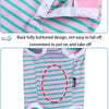 Striped Cotton Dog Recovery Suit for Post-Surgery Protection