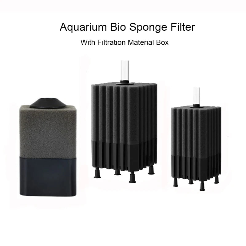 Aquarium Bio Sponge Filter with Air Pump Connection