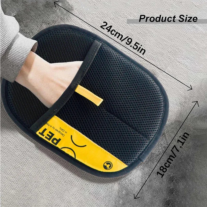 Reusable Pet Hair Removal Gloves