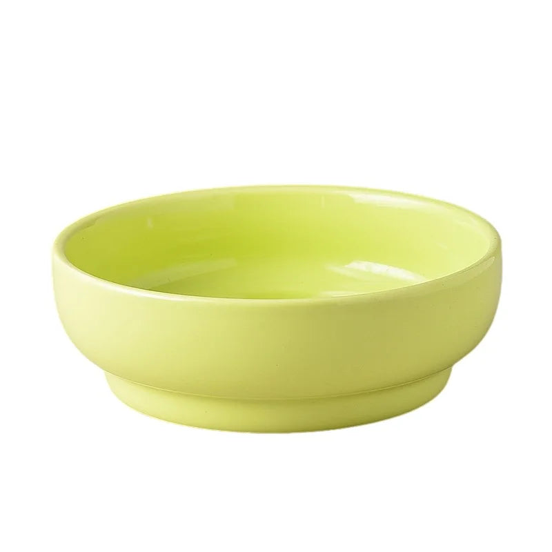 Elevated Ceramic Cat & Dog Bowl with Stand – 2-in-1 Food and Water Feeder