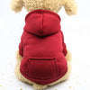 Cozy Hooded Dog Sweatshirt with Pocket