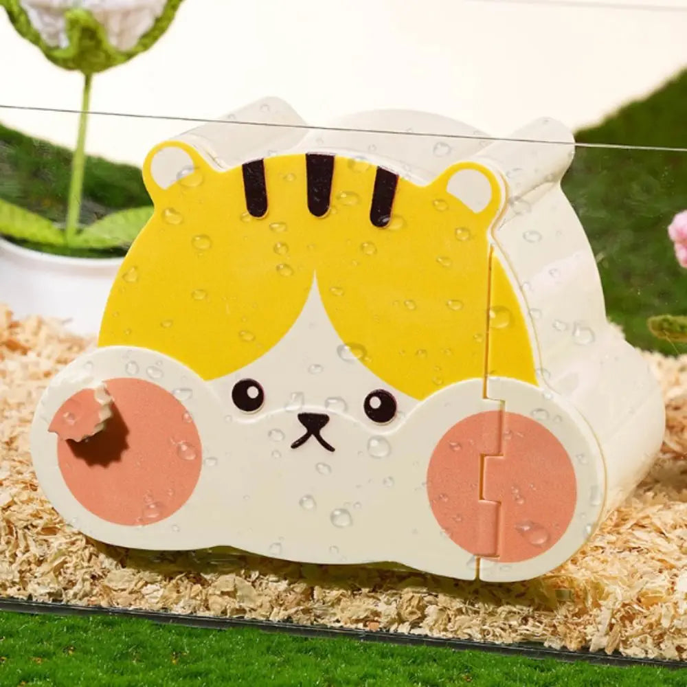 Cartoon Hamster Hideout House with Viewing Window