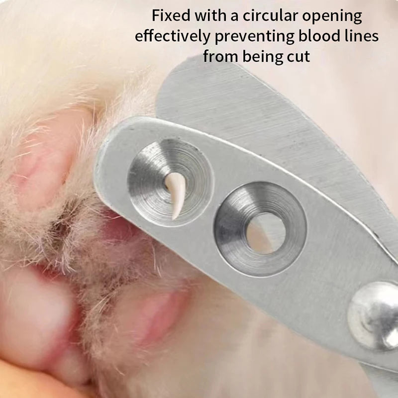 Stainless Steel Nail Clippers for Cats and Small Dogs