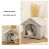 Waterproof Pet Cave Bed for Small Dogs Foldable Outdoor Warm