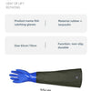 Extended Waterproof Rubber Gloves for Dishwashing, Car Washing & Labor Tasks