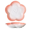 Ceramic Pet Bowl with Wood Stand – Elegant Bow Knot Design