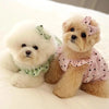 Vestido de Verano para Mascotas con Estampado de Puntos en Algodón