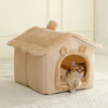 Maison-lit pliable pour chats et petits chiens