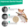 Natural Wood Chewing Toy Set for Small Pets