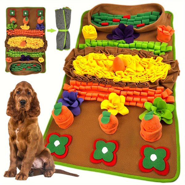 Tapis de Fouille Interactif pour Chiens : Alimentation Lente & Stimulation Mentale