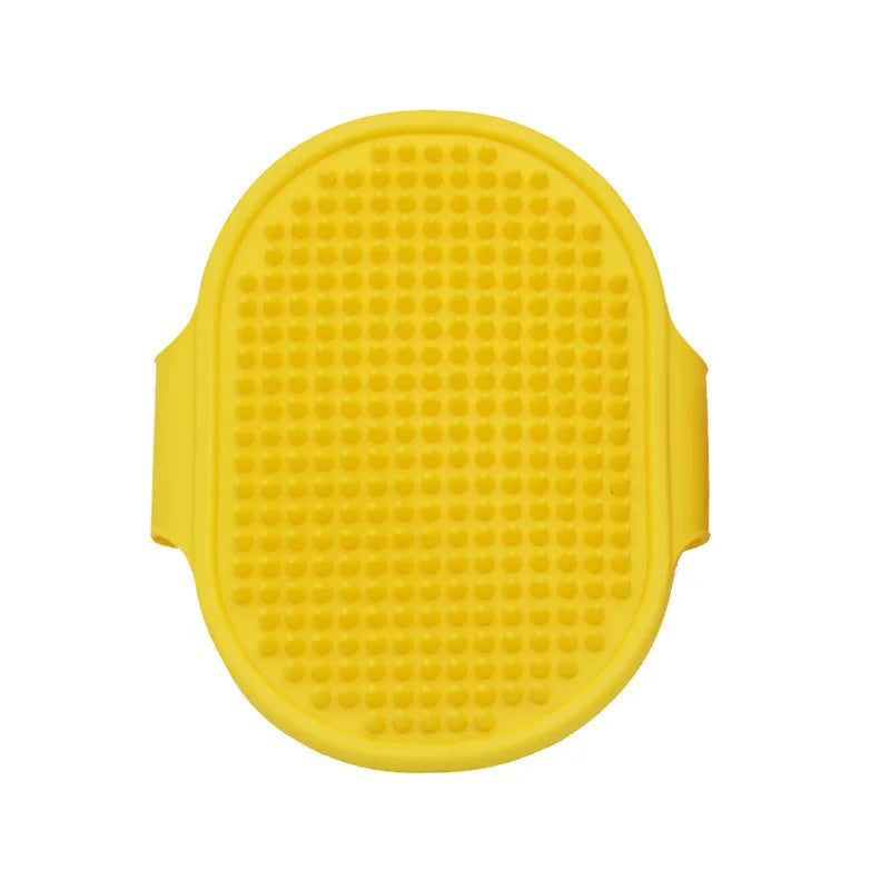 Soft Rubber Pet Grooming Glove Brush for Dogs and Cats