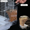 Sauberer Acryl-Vogelfutter- & Tränkespender für Wellensittiche