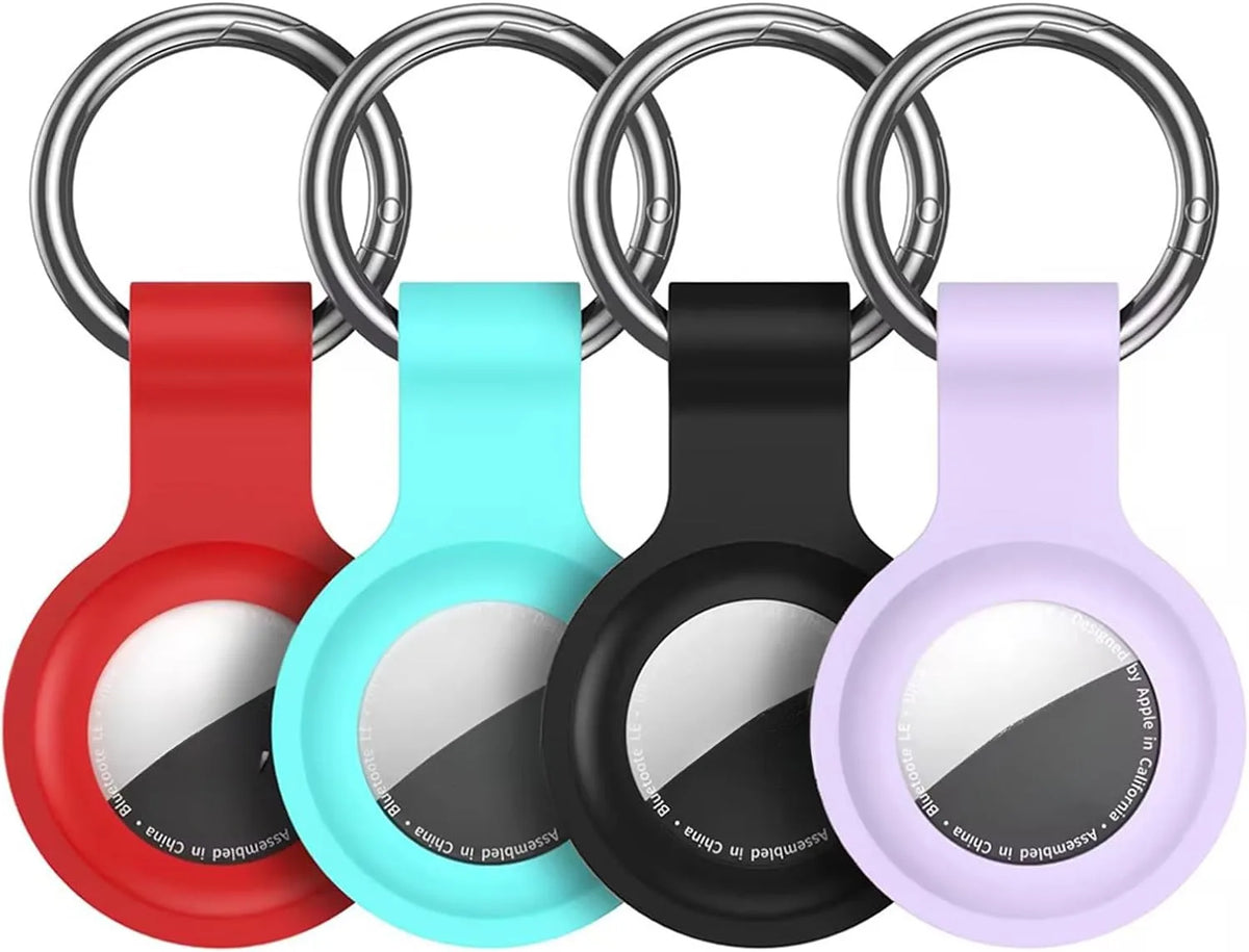 Silicone AirTag Case with Keychain