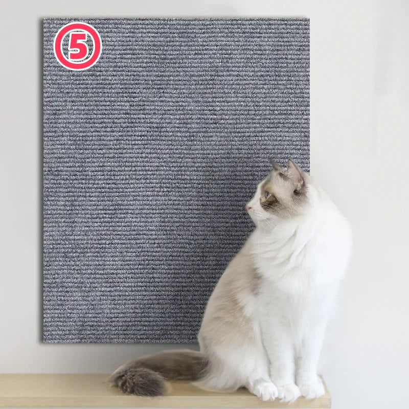 Self-Adhesive Cat Scratch Protection Mat for Furniture