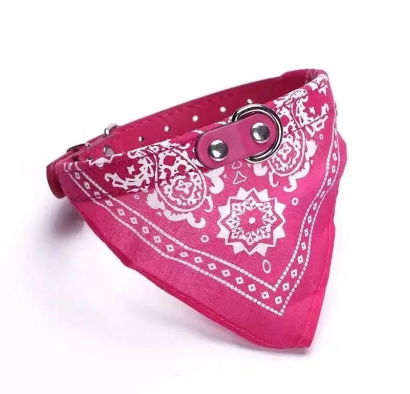 Collar Bandana Ajustable para Mascotas