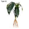 Artificial Hydroponic Plant with Visible Roots – Lifelike Greenery for Home & Event Decor