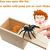 Wooden Spider Surprise Prank Box Set