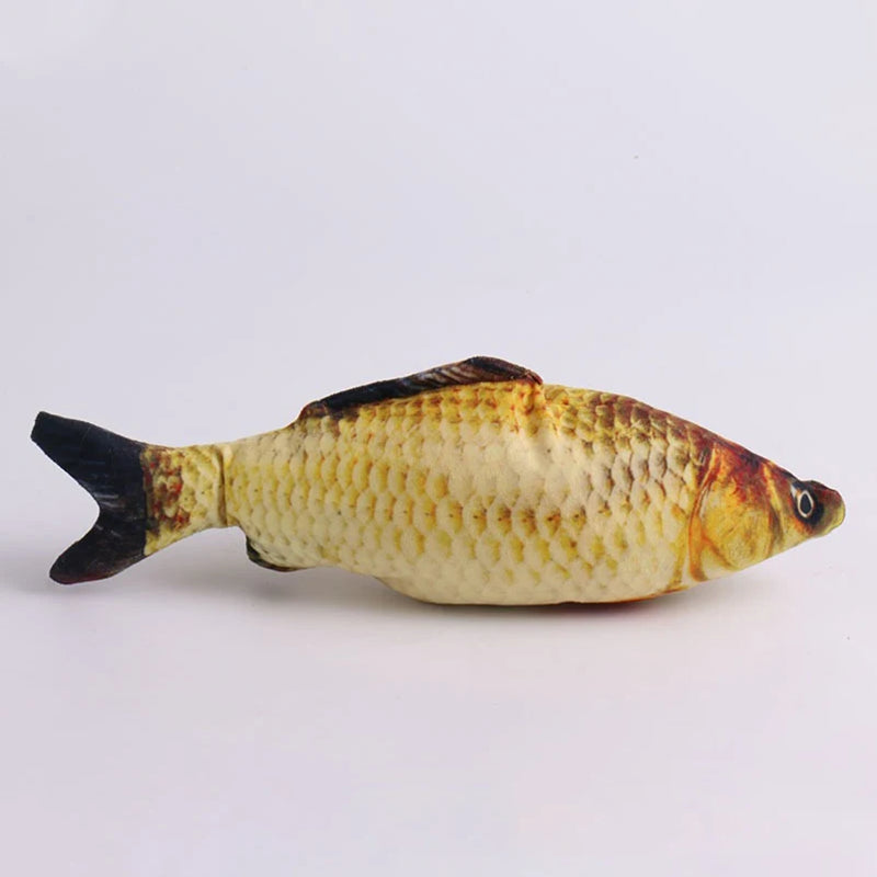 Plüsch-Katzenspielzeug - Fischdesign