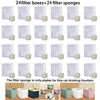 Cat Water Fountain Replacement Filters with Activated Carbon