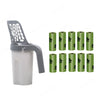 Cat Litter Scoop with Built-in Waste Bag Holder